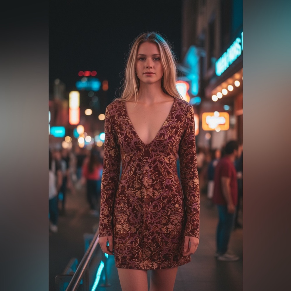 FREE PEOPLE Retro dress